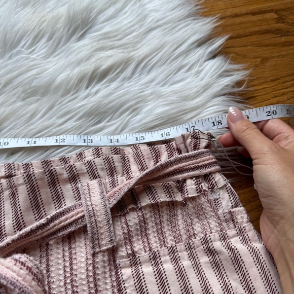NWT Free People One Harriett Striped Shorts in Mauve Combo - Picture 9 of 11